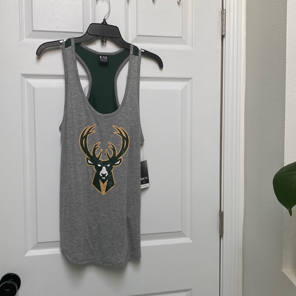Milwaukee Bucks tank.